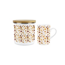 British Biscuits Novelty Mug & Canister Gift Set