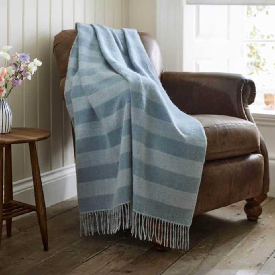 image 1 of St.Ives Supersoft Yarn Dyed Jacquard Throw