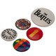 image 3 of The Rolling Stones Button Badge Set - Multi-colour - One Size