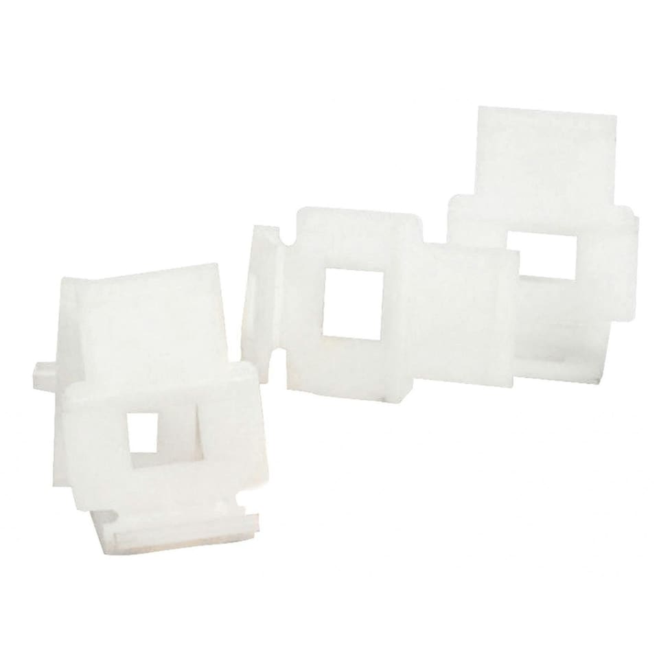 Vitrex Lash Clips & Wedges - Multi Colour - Lash Clips Pack of 100