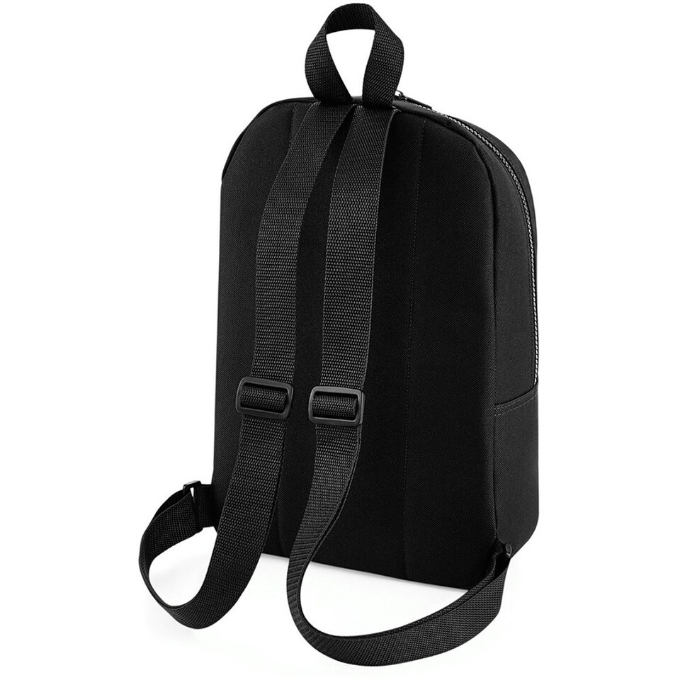image 1 of Bagbase Mini Essential Backpack/Rucksack Bag - Black - One Size
