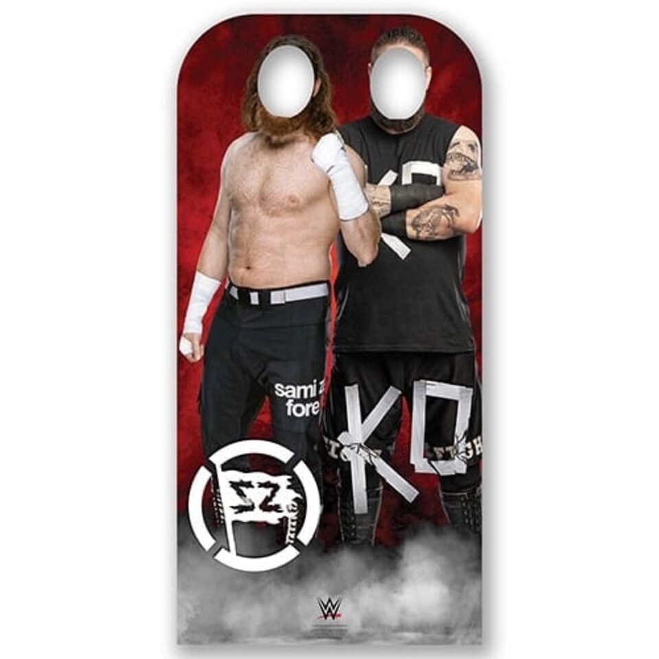 Kevin Owens and Sami Zayn WWE Stand In Cardboard Cutout 193cm