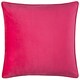 image 2 of Furn Meridian Velvet Cushion | Pink | Pink/Red