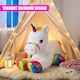 image 4 of The Magic Toy Shop Giant Unicorn Teddy Plushie 110cm Large Soft Stuffed Animal Toy
