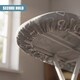 image 5 of GEEZY Ironing Board Cover with Grey Heart Design 122 x 38cm