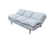 image 2 of The Amalfi 3 Seater Sofa in Grey or Sky Blue | Grey | One Size