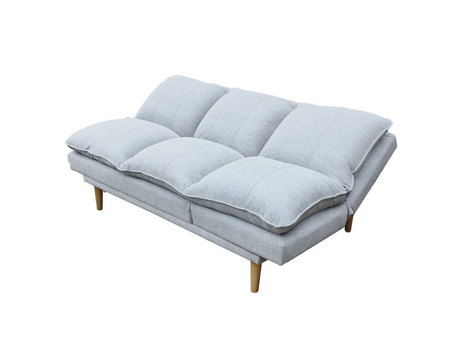 image 1 of The Amalfi 3 Seater Sofa in Grey or Sky Blue | Grey | One Size