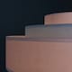 image 5 of ValueLights 3 Tone Pink 5 Tier Cylinder Ceiling Pendant Light Shade