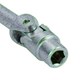 image 2 of 8mm Metric UJ Universal Joint T Bar Sockets Spanner Nut Spinner Wrench