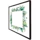 image 3 of Square botanical border (Picture Frame) Brown | Oak | S