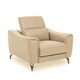 image 1 of Interiors by Premier 1 Seater Armchair Cream