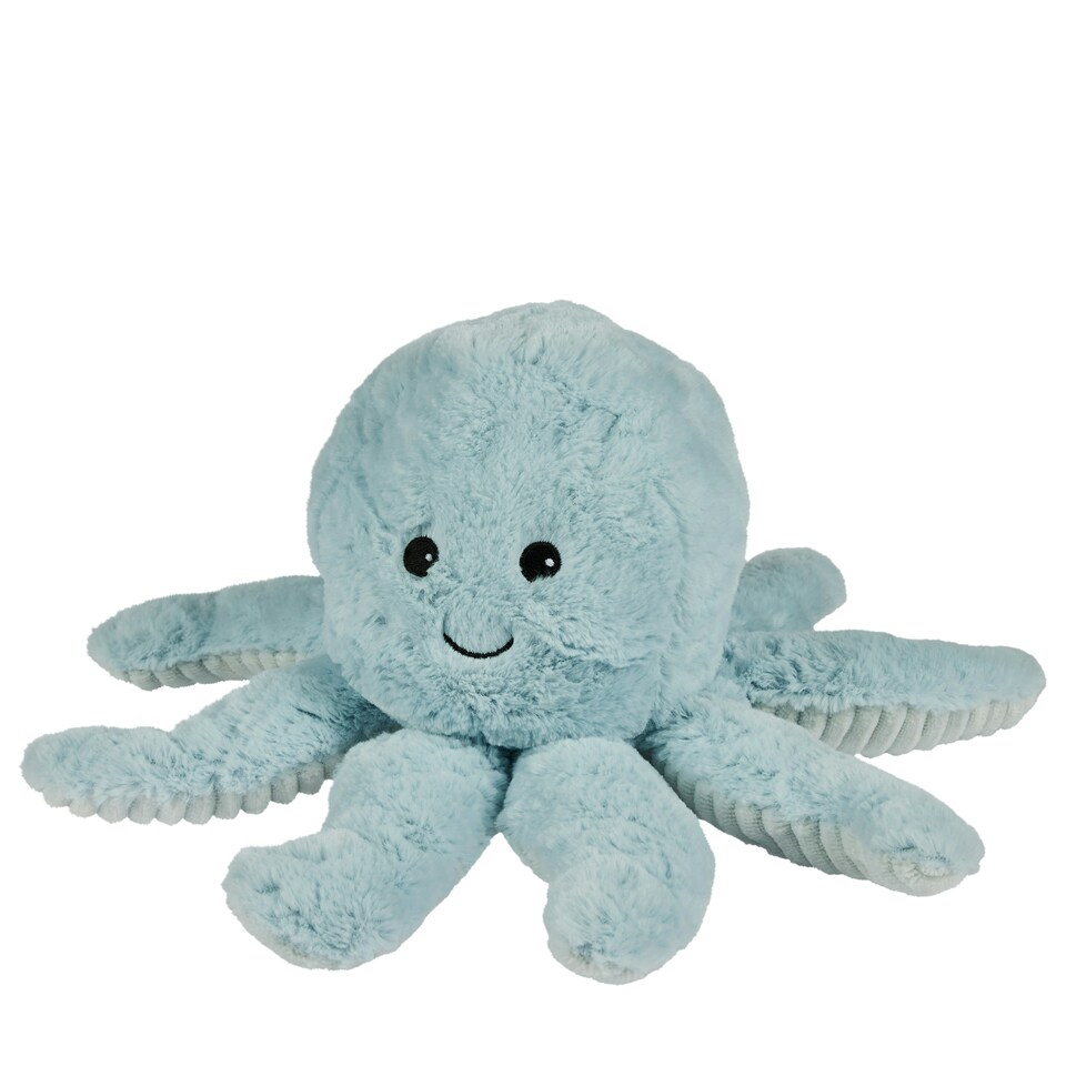 image 1 of Warmies Plush Octopus Microwavable Weighted Teddy