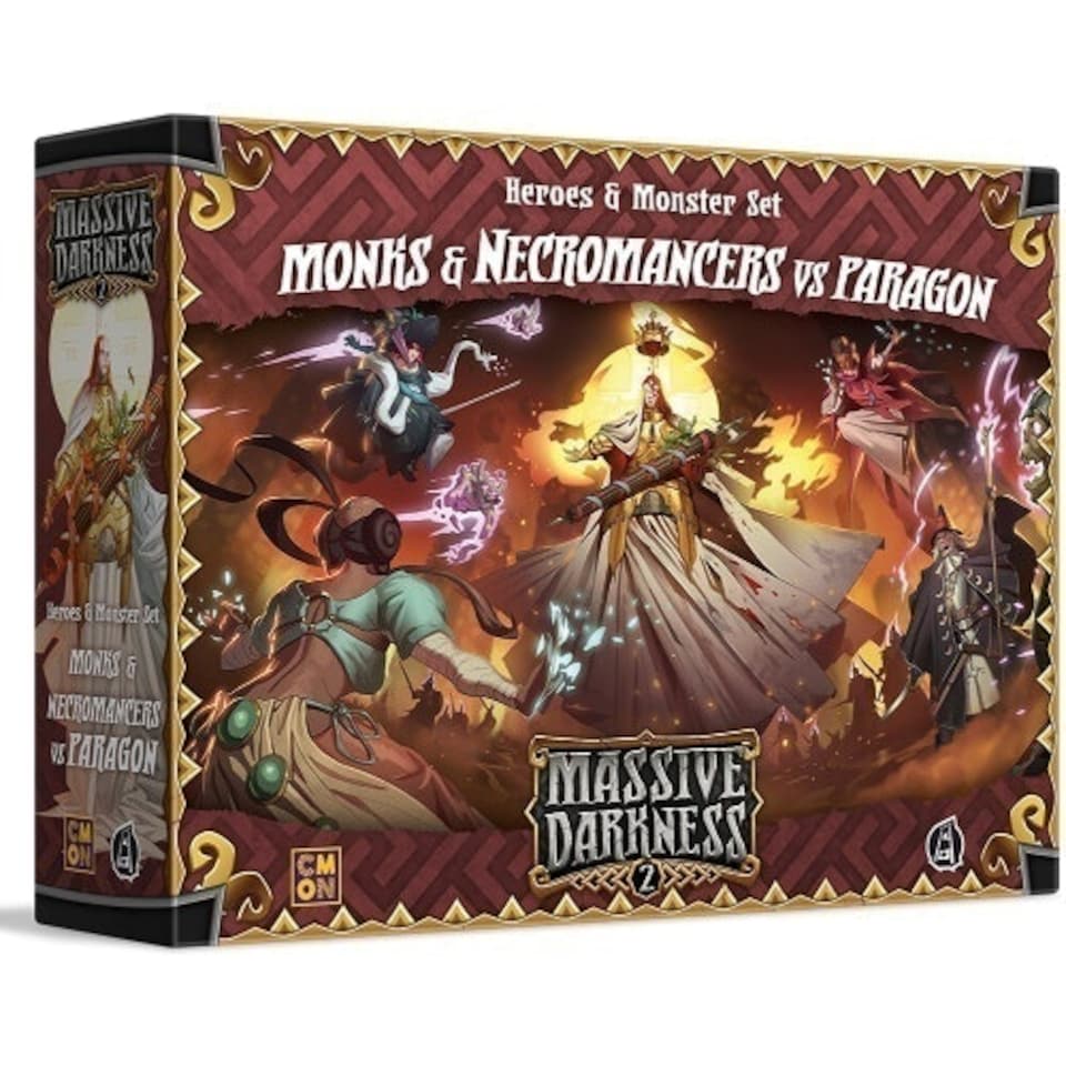 Massive Darkness 2: Monks and Necromancers vs The Paragon