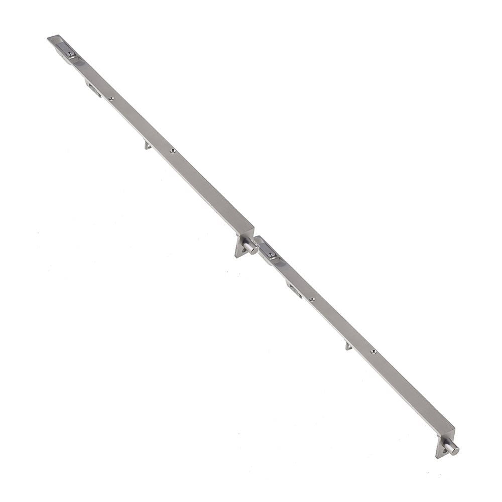 2 PACK Satin Stainless Steel Lever Action Flushbolts 457x20mm for Double Doors