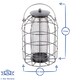 image 2 of Redwood Squirrel-Proof Metal Nut Bird Feeder - Grey