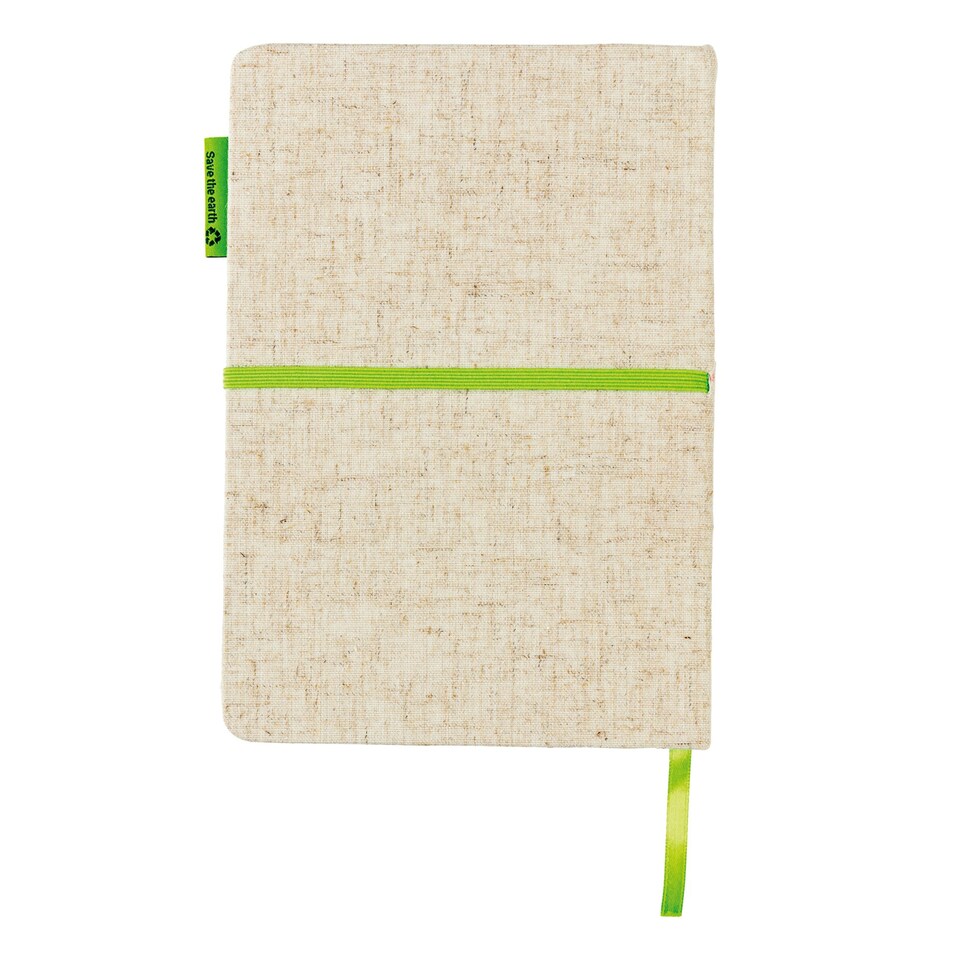 image 1 of XD Collection Bamboo A5 Notebook - Green - One Size