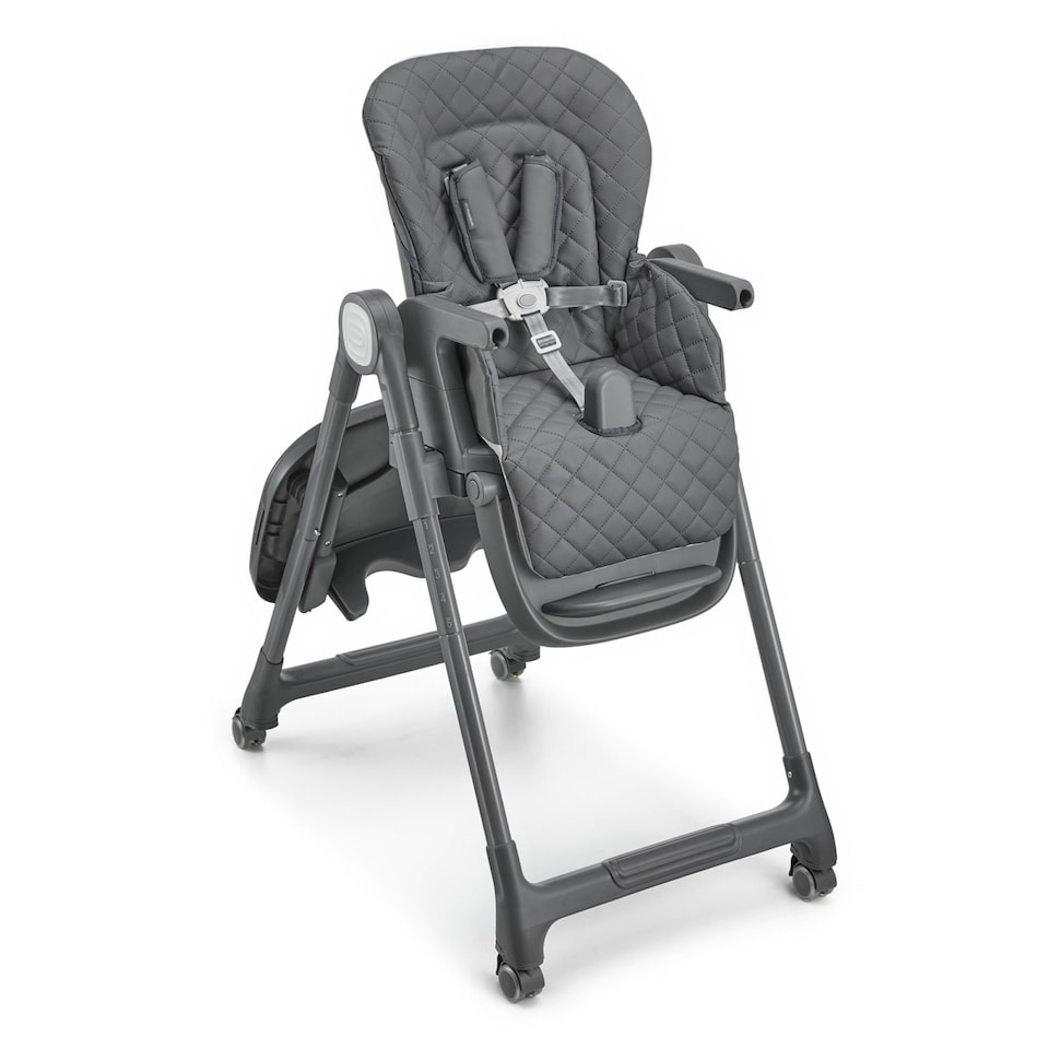 image 1 of Kinderkraft TULO Multifunctional 3-in-1 High Chair | Grey | Grey