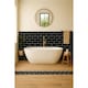 image 2 of Dove Grey Gloss Metro Tiles (250 Pack-5 Box-5m2 Coverage)-Premium Ceramic Wall Finish-Inspired by NYC Subway & SoHo Style