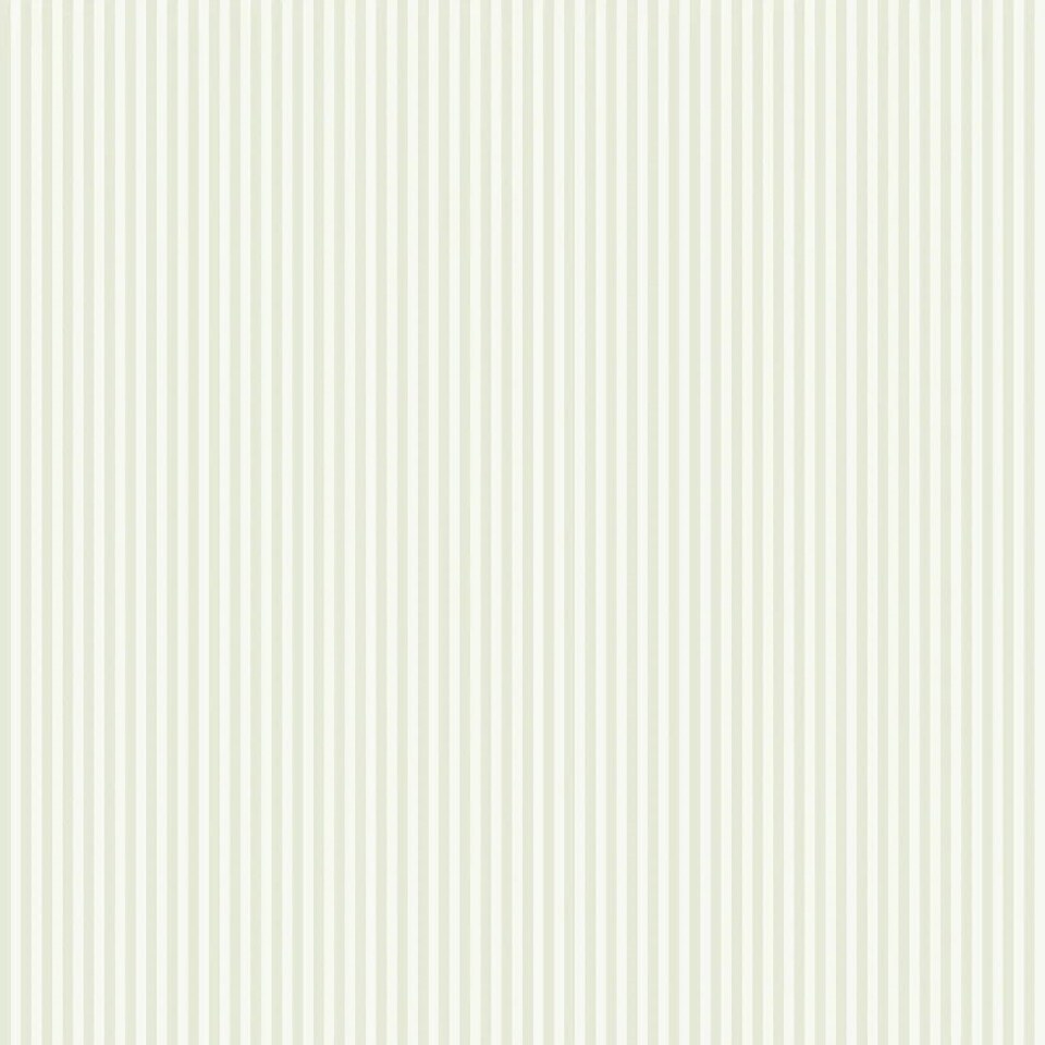 image 1 of Pin Stripe Wallpaper in Soft Sage | Green | Soft Sage
