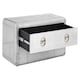 image 2 of Interiors by Premier Coffee Table with Drawer Silver