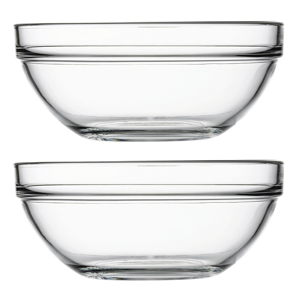 image 1 of Tempered Glass Mixing & Salad Serving Bowl - Medium