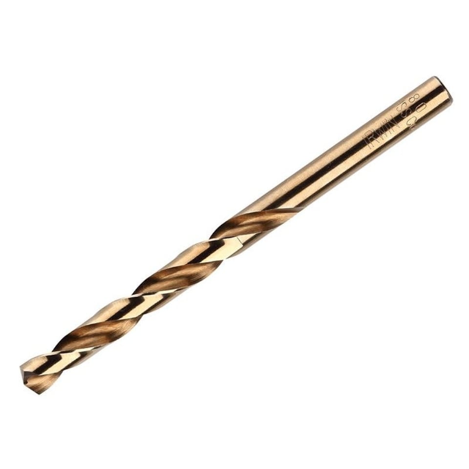 Irwin Hss Cobalt Drill Bits - Multi Colour - 3.2mm x 65mm Single