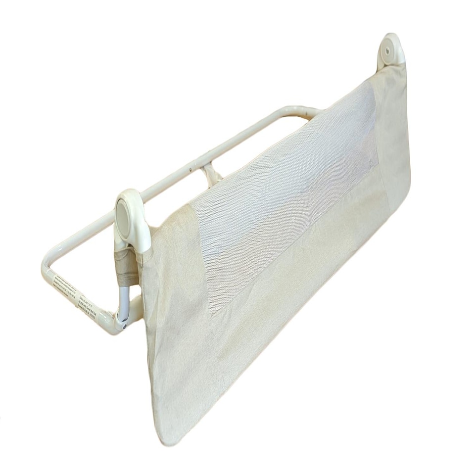 image 1 of Safetots Narrow Bed Rail, Natural 90cm Wide x 40cm Tall, Toddler Bed Guard For Safety