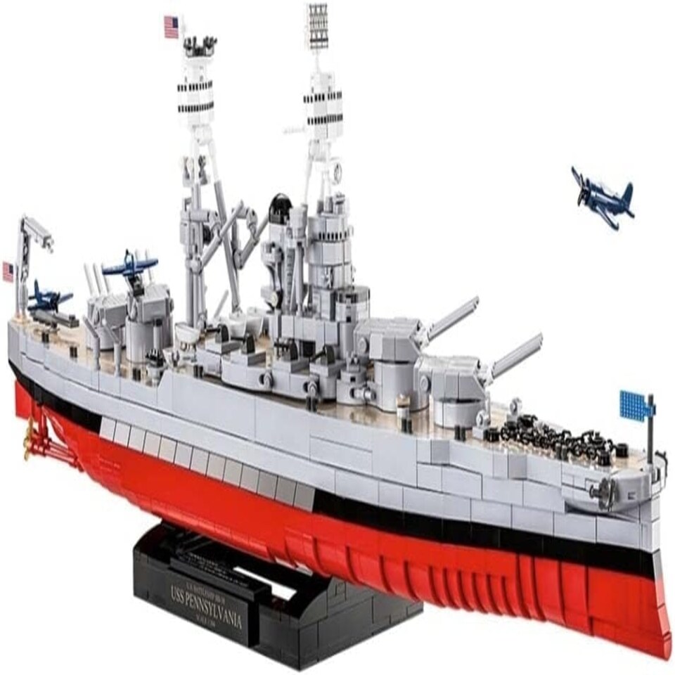 image 1 of Cobi World War II - 2 in 1 Arizona + Pennsylvania Executive Edition (2088 Pieces)