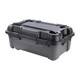 image 1 of 2 x 18 Litre Indoor Outdoor Heavy Duty Black Storage Bunker Trunks Ideal For DIY Use Tradesman & Handyman Black