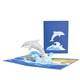 image 1 of Dolphin Ocean Leap 3D Pop-Up Greeting Card