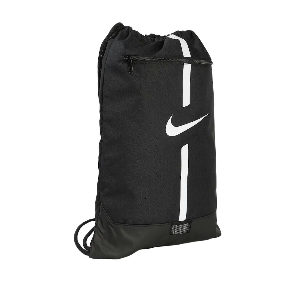 image 1 of Nike Academy Drawstring Bag - Black - One Size Black | One Size