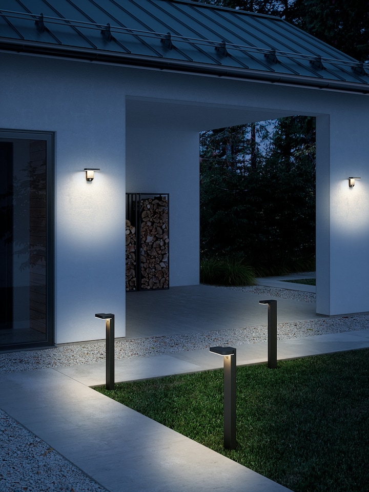 image 1 of Rica Square Solar | Garden light | Black