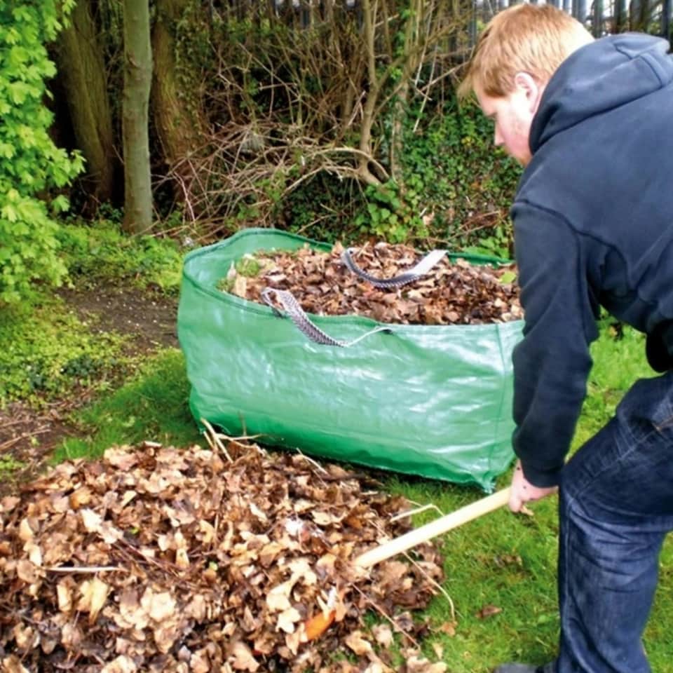 image 1 of SPARES2GO Garden & Farm Wheelbarrow Carrier Bag Heavy Duty Capacity Increase (270 Litre)