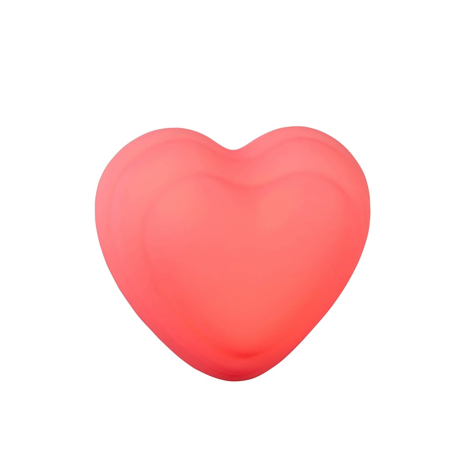 image 1 of BHS Glow Heart Colour Changing Night Light, White | White | White | 1