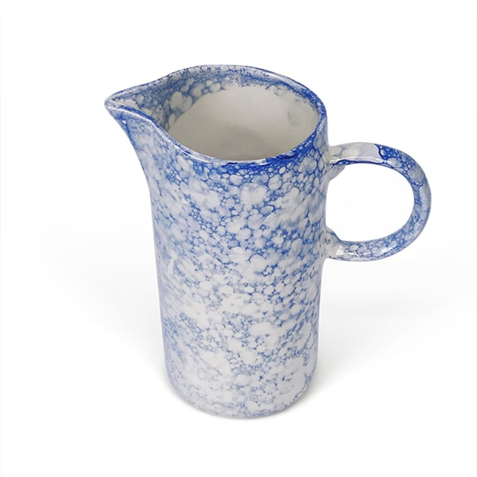 image 1 of Verano Spanish Ceramics Burbujas Tall Jug - 23.5cm