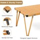 image 7 of COSTWAY Folding Camping Table Picnic Table w/ Storage Bag N/A