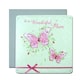 image 3 of Second Nature Handmade Unique Mother's Day Greeting Card Butterflies