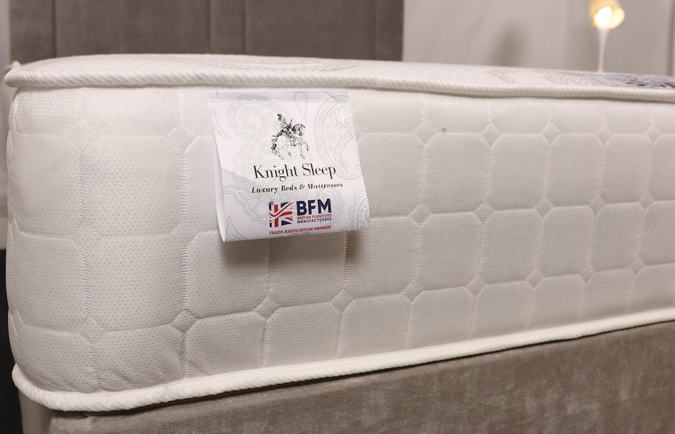 image 1 of Hybrid Memory Foam Coil Spring Mattress Designed For The Ultimate Sleep, Breathable With Back Support