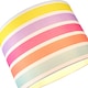 image 3 of Modern and Cute Multi Coloured Rainbow Stripe Cotton Fabric Lamp Shade - 12 | Multi | 12"