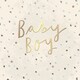 image 2 of Stunning Luxury Foiled New Baby Boy Birth Congratulations Card