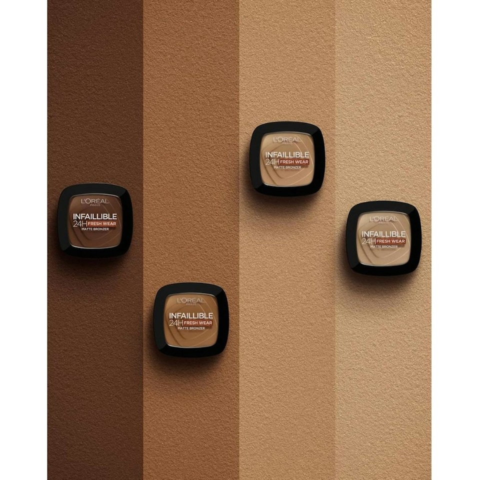 image 1 of L'Oreal Paris Infaillible 24H Fresh Wear Matte Bronzer - 450 Deep