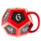 image 3 of Stranger Things Roll Your Fate 3D Mug - Red/Black - One Size