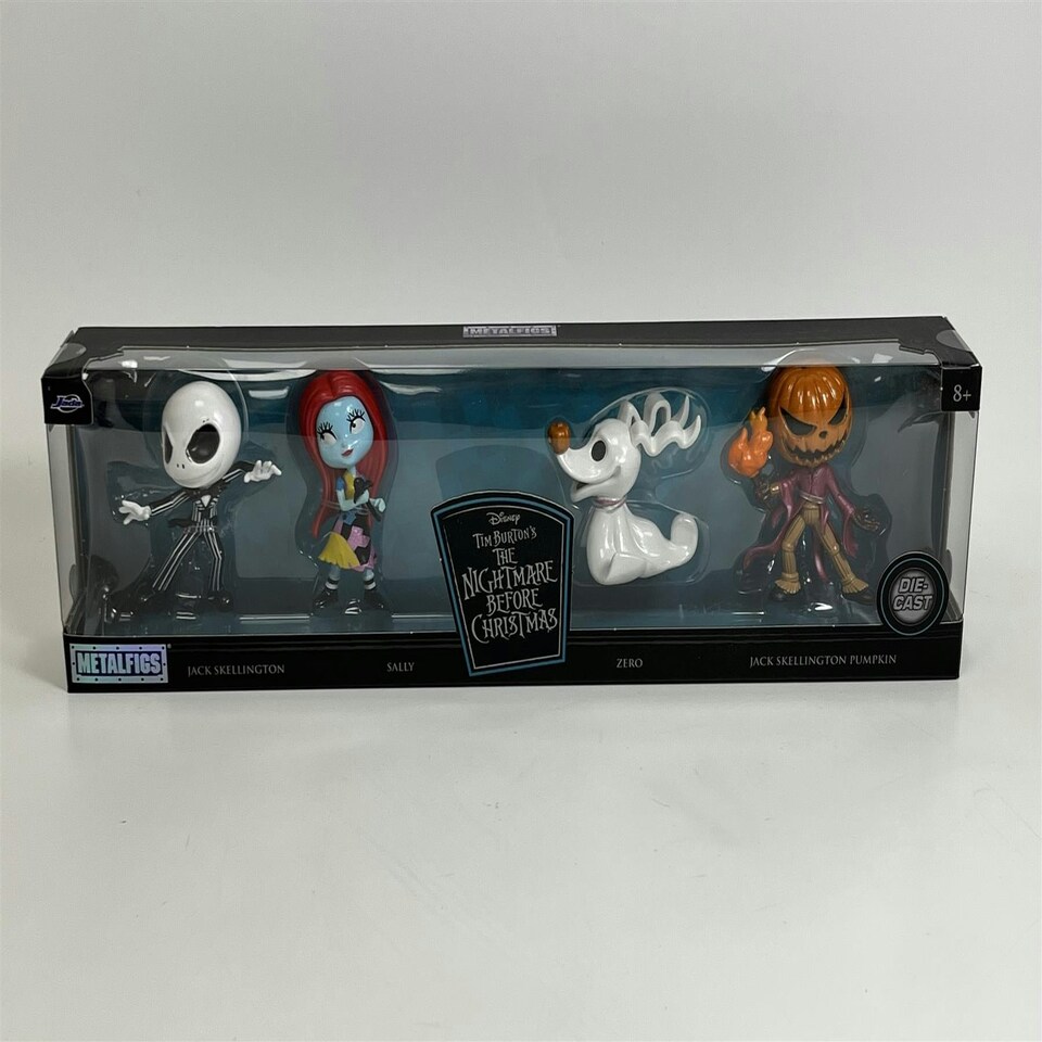 image 1 of Tim Burtons The Nightmare Before Christmas 4 Figures Jada 253075004