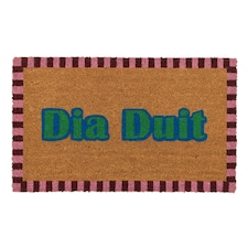 KUKOON Irish Dia Duit Coir Doormat 45cm x 75cm