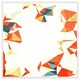 image 1 of Autumn geometric (Picture Frame) White | XS