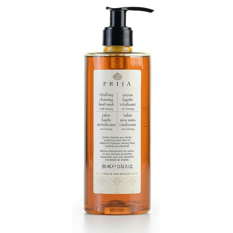 image 1 of Prija Vitalising Hand Wash with Ginseng Extract 380ml