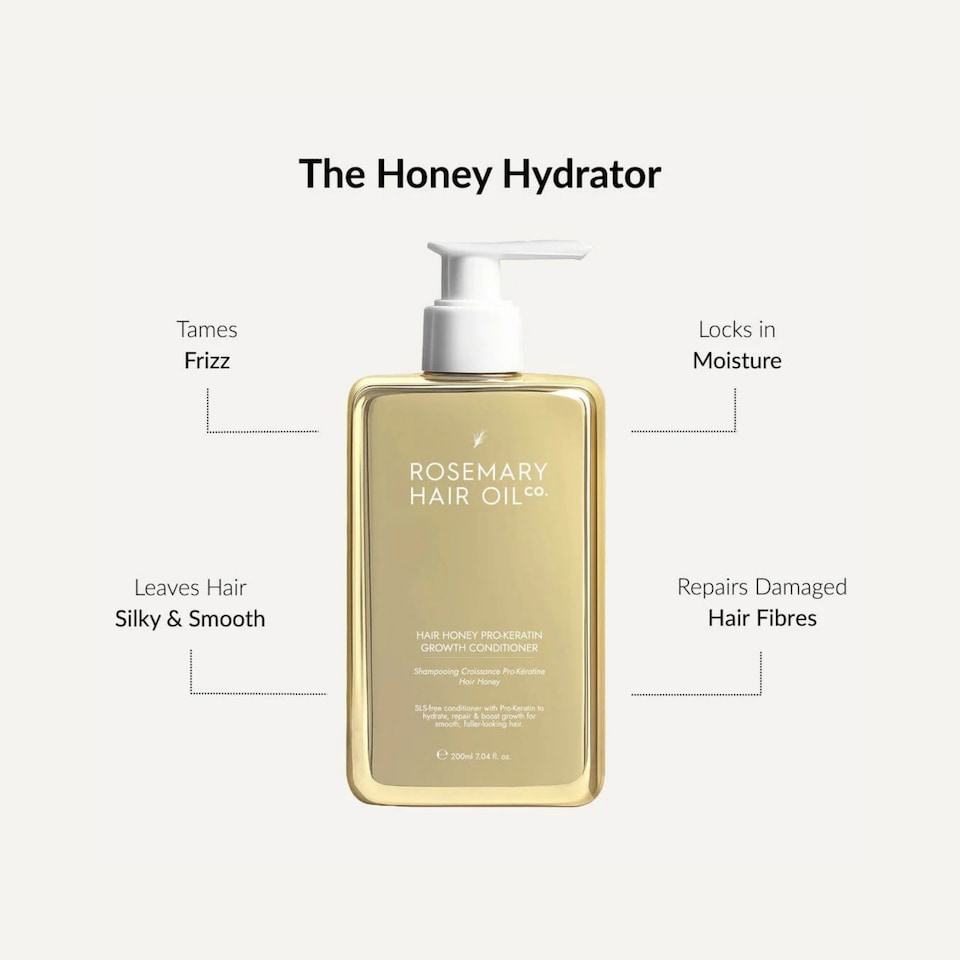 image 1 of Rosemary Hair Oil Co Hair Honey Pro-Keratin Growth Conditioner