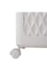 image 8 of Living and Home Foldable Laundry Basket with Casters,Multifunctional Storage Bsket- White, M | White | M
