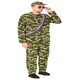 image 2 of Army Man Costume Green | L