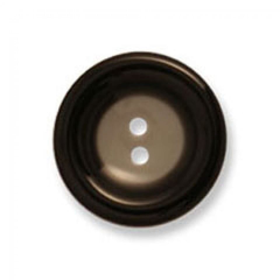 Trimits Black Round Fashion Buttons for Dressmaking - 10mm - per value pack of 50